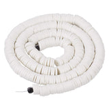 Cheriswelry 380-400pcs/strand 6mm Polymer Clay Beads Cream Environmental Flat Round Disc Spacer African Heishi Beads Strand for