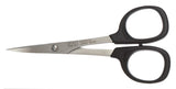 Kai 4 Curved Tip Needlecraft Scissors, Black