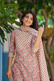 Fabnex Kurta Set For Women | Women Kurta | Women Kurta Sets Kurtis | Women Kurta Pant Set | Women Kurta Pant Set Women Kurti Set With Pant (K-52) (L)