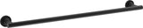 KOHLER 14436-BL Purist 24 Towel Bar for Bathroom Wall, Wall-Mount Towel Rack, Bathroom Towel Holder, Matte Black