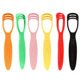 Maxi 1 Number Tongue Cleaner For Adults And Kids, With Dual Action Scraper Side And Massager Side, Easy To Use, Multicolor (Pa