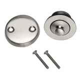 Design House 522334 Lift & Turn Bath Drain Kit Satin Nickel