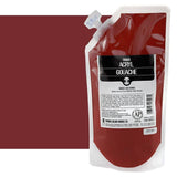 Turner Colour Works Acryl Gouache Artist Acrylic Paint - Single 250 ml Pouch - Red Ochre