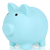 H&W Mini Piggy Bank, Plastic Coin Bank, Unbreakable Money Banks, Cute Piggy Banks, Best Birthday Gifts Home Decoration(Blue