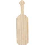 FameFame 15 inch Sorority Paddle, Greek Fraternity Solid Wood, Unfinished Pine Wooden Paddle