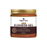 Organic Netra Pure Flaxseed Gel With Vitamin E For Hair & Skin, Strengthens & Nourishes Hair & Skin Health, Safe & Mild for All