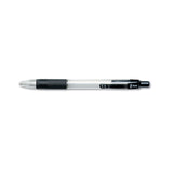 Zebra ZGrip Mechanical Pencil, 0.5 Mm, Hb (#2.5), Black Lead, Clear/Black Grip Barrel, Dozen