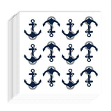 AHANDMAKER 240 Pieces Self-Adhesive Stickers 0.8 x 1 Inch Anchor Nautical Stickers for Planner Calendar Scrapbook Crafting Party