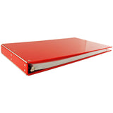 11x17 Binder Acrylic Panel Featuring a 1 AngleD Ring Red