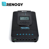 Renogy Rover 40 Amp 12V/24V Dc Input Mppt Solar Charge Controller Auto Parameter Adjustable Lcd Display Solar Panel Regulator Fi