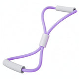TRENDYNEST TPE 8Shape Resistance Band Soft Handles Figurine 8 Resistance Band Stretching Elastic Pull Rope Portable, Fantasy Pu