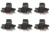 (6 Pack) Calculator Ink Roller Replaces Casio IR40T, Canon CP13, Sharp EA772R