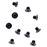 Deal4GO 10-Pack M3 x 4 mm Phillips Flat-Head Screw w/Nickel Plated Replacement for Laptop Bottom case Hard Drvie SSD Screws (Bla