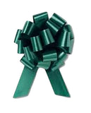 Feronia Packaging 2-Piece Pull Bows for Wedding Gift Baskets, 5.5 Inch 20 Loop (Hunter Green)