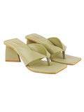 Shoetopia Girls Chic Green Heeled Sandal - 6 Uk (Girls-Chic-Green),Green,6,B0CQK5CB5K