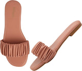 Shoetopia Girls Peach Stylish Trending Flats-Eu37,Peach,4,B09NBLT15C
