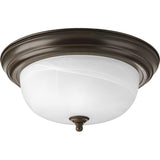 Two-Light Dome Glass 13-1/4 Close-to-Ceiling