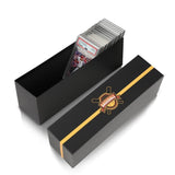 G-PLUS Graded Cards Holder Container Graded Card Storage Box Holds 50-55 Black