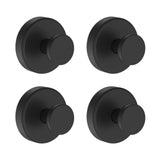 Suction Cup Hooks for Shower, Removable Towel Hooks for Bathroom Window Glass Door Wall, Bath Robe Looafh Hook for Hanging - 4 P