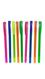 VTL Pack Of 12 Pcs Scented Gel Pens Blue Ink Ball Point Pen Smooth Writing Scent Pens For School, Office