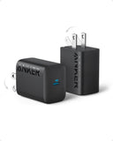 Anker 312 30W USB-C Charger, Charger Compact Foldable Design, 2-Pack 30W Fast Charger iPhone 14/13/12 Series, Samsung S23, MacBo