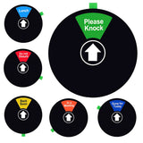 Kichwit Privacy Sign for Offices Extra Large 6 Inch, Do Not Disturb, Back Soon, In a Meeting, Gone for Today, Please Knock, Lunc