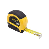 Tape Measure, Steel, Yellow/Black, 30 ft.