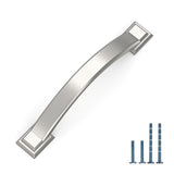 AOOTOCH 10 Pack 3.75 inch Cabinet Pulls Brushed Nickel Cabinet Handles Drawer Pulls for Kitchen Cabinet Cupboard