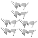 BEBEMOKO 6pcs Wet Canvas Clips for Oil Painting Frame Durable Art Supplies for Separating and Protecting Paintings Smooth Surfac