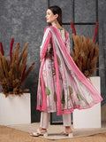 Gosriki Women'S Cotton Blend Straight Printed Kurta With Pant & Dupatta (Darur Pink-Gs_M_Pink_Medium),Pink,,B0D57DPXNV