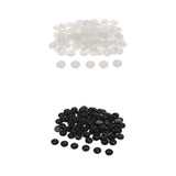 Enakshi 200 Pieces 2Holes Round Resin Button For Sewing Craft Scrapbook 1Cm