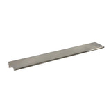 #3306-12 in. CKP Brand Back Mount Finger Edge Pull, Brushed Nickel - 10 Pack