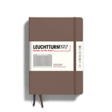 LEUCHTTURM1917 - Notebook Hardcover Medium A5-251 Numbered Pages for Writing and Journaling (Warm Earth, Squared)