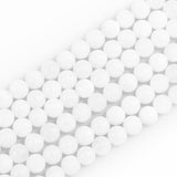 4mm Natural Gemstone Round Small Beads for Jewelry Making White Jade Crystal Beads for Bracelets Necklace Earrings Making Suppli