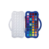 Doms 36 Shades 30Mm Water Colour Cakes | Easy To Use Palette Lid | Organic Rich Colour Pigments | Free Brush Inside | Non-Toxic