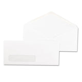 Universal 35211 Window Business Envelope, 10, 4 1/8 x 9 1/2, White, 500/Box