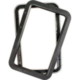 Jr Products 11021 Deluxe Rv Entry Door Window Frame Set - Black