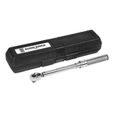 Klein Tools 57005 Torque-Sensing Wrench, 30 to 250-Inch/Pound Range Micro-Adjustable Wrench, Square-Drive Ratchet Head