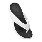 YOHO Snugly Flip Flops for Men | Cushioned Slippers | Lightweight, Olive Green, 10 UK