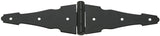 Stanley Hardware S781-530 CD903 Decorative LIFESPAN Heavy Strap Hinge in Black Coated, 2 pack