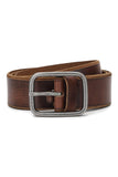 American Eagle Men Brown Raw Edge Leather Belt