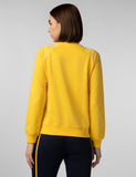 Fyltr Women'S Solid Color Raglan Sweatshirt With Full Sleeve - Round Neck | Contrast Flatlock Stitch Detailing | Casual Winterwear For Women Mellow Yellow,Mellow Yellow,Mellow Yellow,M