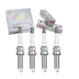 4 pc NGK Laser Iridium Spark Plugs compatible with Honda CR-V 1.5L L4 2017-2020