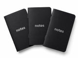 PATARA Pocket Notebooks, 3 Pack Lined Mini Notebooks, 3.5inch x 5.5inch, 48 Pages