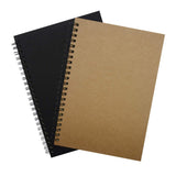 Soft Cover Spiral Notebook Journal 2Pack, Blank Sketch Book Pad Notebook Journal A5 Notebook Diary Notebook Notepads,120Pages/