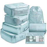 Travel Packing Cosmetics Luggage Packing Organizers For Clothes, Cosmetics, Underwear, Socks, Shoes Toiletry Bag Suitcase Foldab