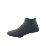 Allen Solly MenS Cotton Ankle Length Socks (1 Pair) Dark Grey