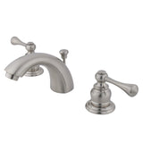 Kingston Brass Kb3948Bl Vintage Classic Mini Widespread Lavatory Faucet, Brushed Nickel