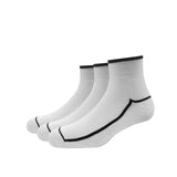 Van Heusen Mens Cotton Ankle Length Socks (Pack Of 3) White