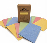 Premium 12 Pack Compressed Cellulose Kitchen Sponges Heavy Duty EcoFriendly Sponges for Dish Washing, NonScratch & Highly Abs